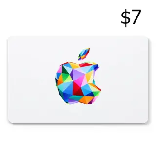 Apple $7 Gift Card US