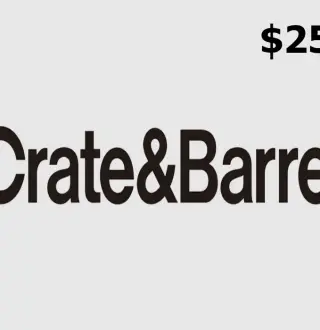 Crate and Barrel $25 Gift Card US
