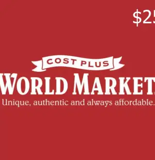 Cost Plus World Market $25 Gift Card US
