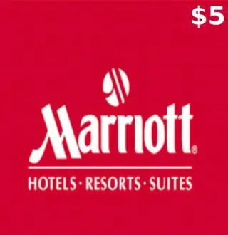 Marriot $5 Gift Card US