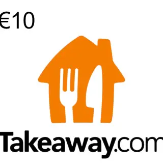 Takeaway.com €10 Gift Card BE