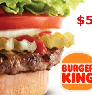 Burger King $5 Gift Card US