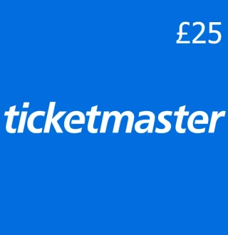 Ticketmaster £25 Gift Card UK