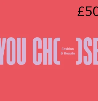 YouChoose Fashion & Beauty Digital GBP 50 Gift Card UK