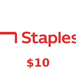 Staples $10 Gift Card US
