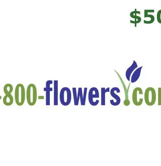 1-800-FLOWERS $50 Gift Card US