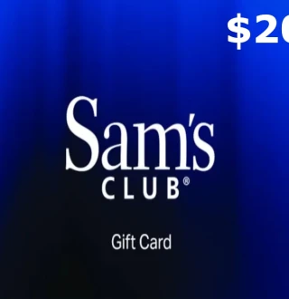 Sam's Club $20 Gift Card US