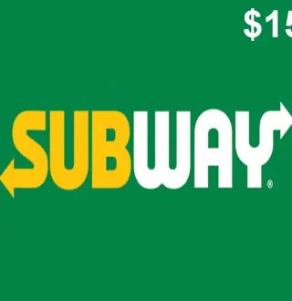 Subway $15 Gift Card US