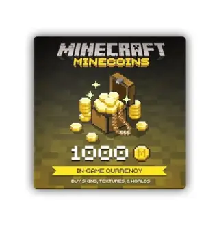 Minecraft Minecoins Pack - 1000 Coins CD Key