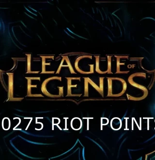 League of Legends 10275 RP Prepaid Card TR