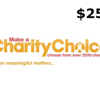 CharityChoice $25 Gift Card US