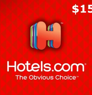 Hotels.com $15 Gift Card US