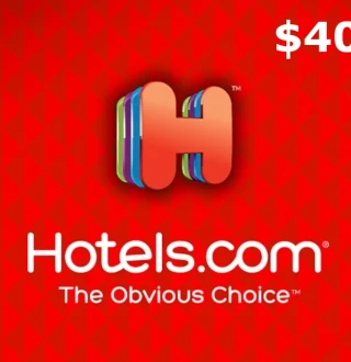 Hotels.com $40 Gift Card US