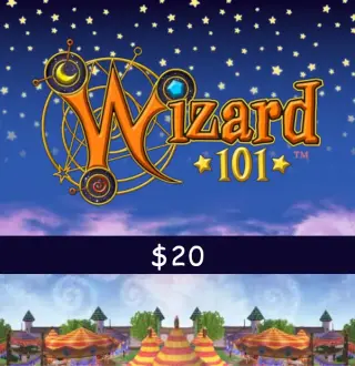 Wizard101 $20 Gift Card US