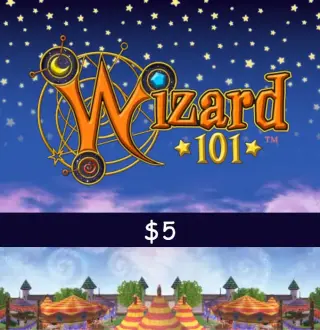 Wizard101 $5 Gift Card US