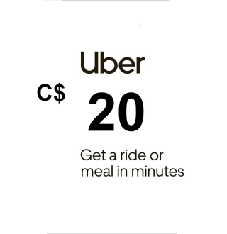 Uber C$20 CA Gift Card