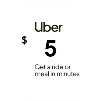 Uber $5 US Gift Card