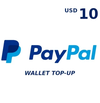 PayPal Wallet 10 USD Top Up US