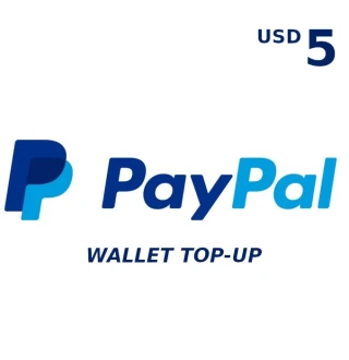 PayPal Wallet 5 USD Top Up US