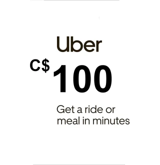 Uber C$100 CA Gift Card