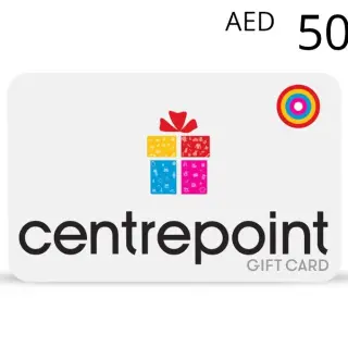 Centrepoint 50 AED Gift Card AE