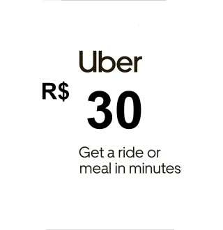 Uber R$30 BR Gift Card