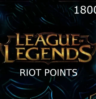 League of Legends 1800 RP Prepaid Card EU