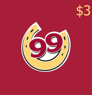 Ninety Nine Restaurants $3 Gift Card US