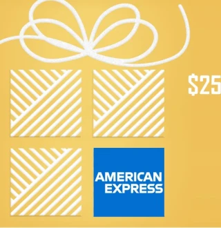 American Express $25 US Gift Card (6 Month Expiration)