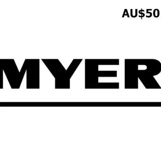 Myer AUD 50 Gift Card AU