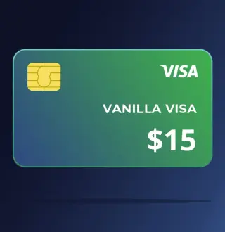 Vanilla VISA $15 US
