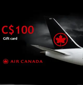Air Canada C$ 100 Gift Card CA