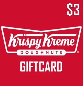 Krispy Kreme $3 US Gift Card