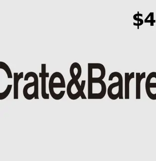 Crate and Barrel $4 Gift Card US