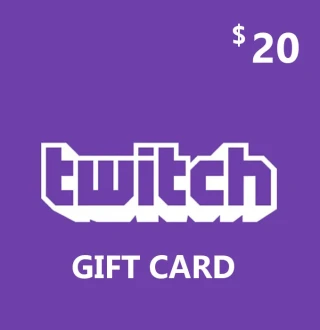 Twitch USD 20 Gift Card US