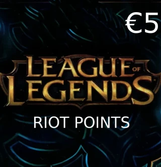 League of Legends €5 Prepaid RP Card EUW