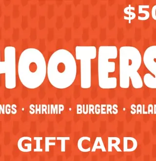Hooters $50 Gift Card US