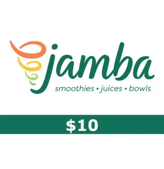 Jamba Juice $10 Gift Card US