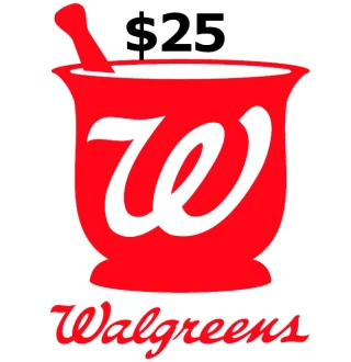 Walgreens USD 25 Gift Card US