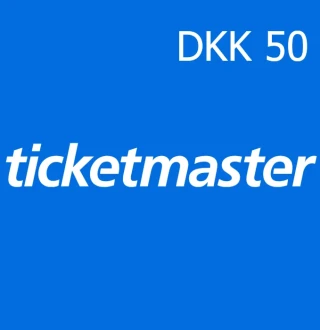 Ticketmaster 50 DKK Gift Card DK