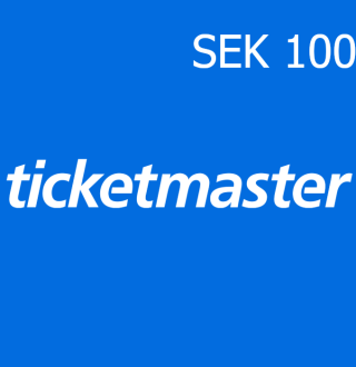 Ticketmaster 100 SEK Gift Card SE