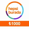 Hepsiburada ₺1000 Gift Card TR