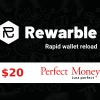 Rewarble Perfect Money $20 Gift Card US