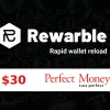 Rewarble Perfect Money $30 Gift Card US