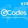 GCodes® Global Hotel & Travel $25 Gift Card US