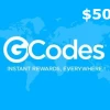 GCodes® Global Retail $50 Gift Card US
