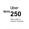 Uber MXN 250 Gift Card MX