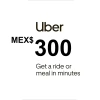 Uber MXN 300 Gift Card MX 