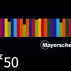 Mayersche Buchhandlung €50 Gift Card DE