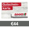 TOOM Baumarkt €44 Gift Card DE